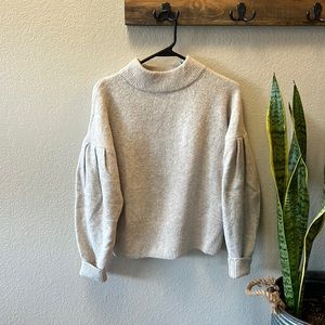H&M balloon sleeve sweater